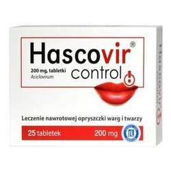 Hasovir Control 200 mg, 25 tabletek