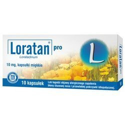 Loratan Pro 10 mg 10 kapsułek