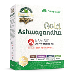 Olimp Gold Ashwagandha KSM, 60 kapsułek