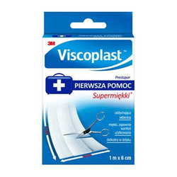 Prestopor super miękki, plaster do cięcia, 1 m x 6 cm (Viscoplast)