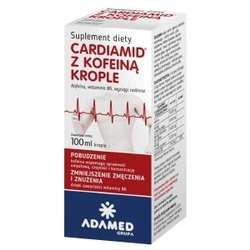 Cardiamid z kofeiną, krople doustne, 100 ml 