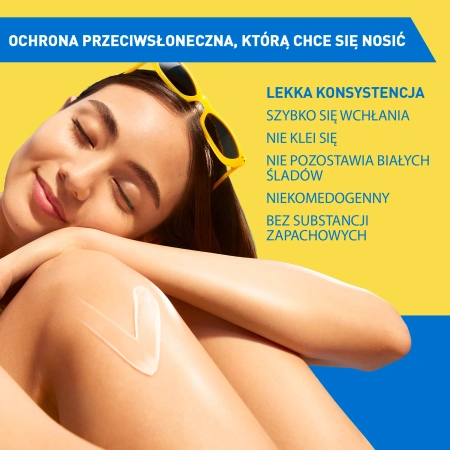 CeraVe Niewidoczny balsam przeciwsłoneczny do twarzy i ciała SPF50+, 177 ml
