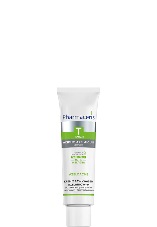 DR IRENA ERIS Pharmaceris T Krem z 20% kwasem azelainowym, skóra trądzikowa, 25 ml — Inhaltsstoffe und Bewertung