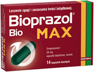 Bioprazol Bio Max 20mg 14 kapsułek