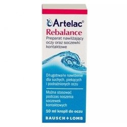 Artelac Rebalance, krople do oczu, 10 ml