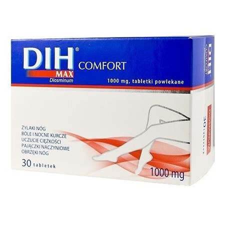 Dih Max Comfort 1000 mg 30 tabletek