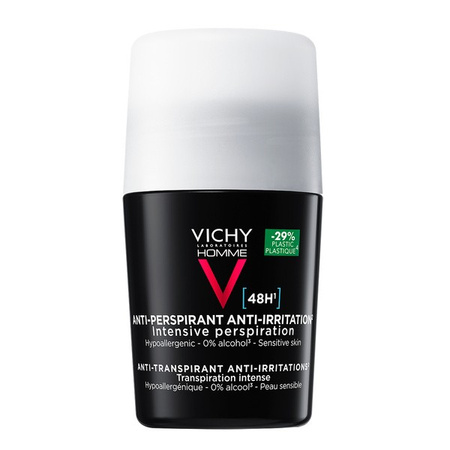Vichy Homme, antyperspirant dla mężczyzn 48H, 50 ml