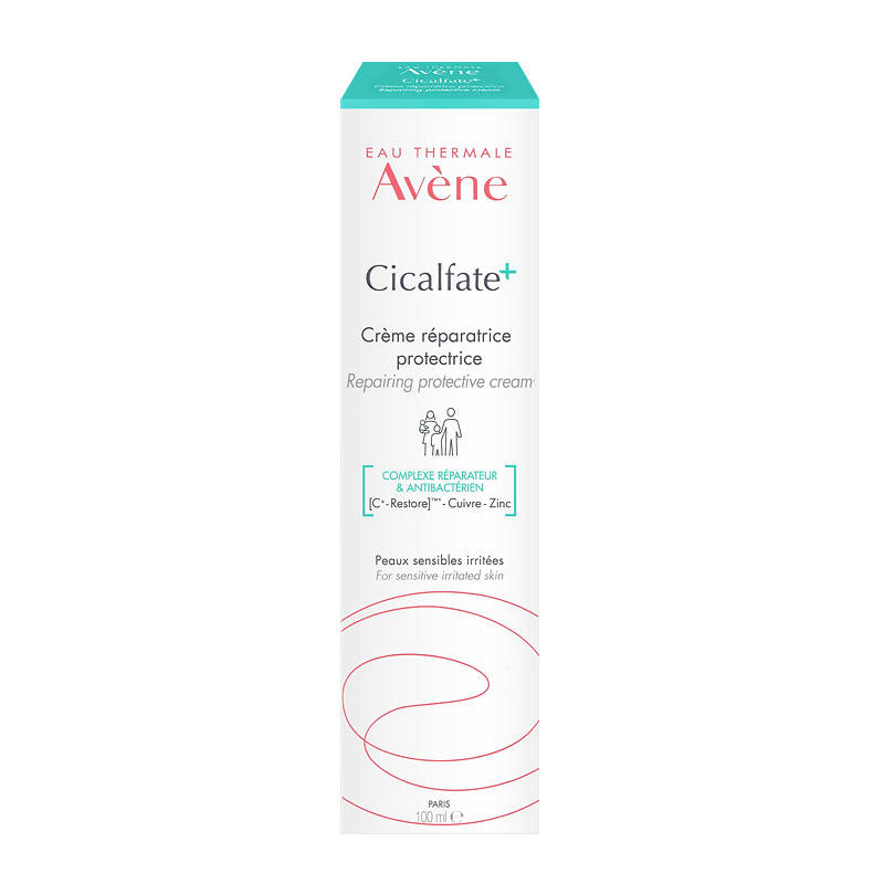 PIERRE FABRE DERMO-COSMETIQUE Avene Cicalfate+, regenerujący krem ochronny, 100 ml — Składniki i ocena