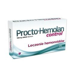 Procto-Hemolan Control. 20 tabletek