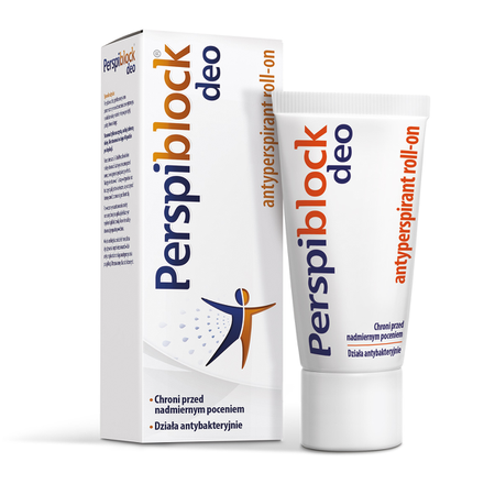 AFLOFARM FARMACJA POLSKA SP. Z O.O. Perspiblock Deo antyperspirant roll-on, 50 ml, data ważności 10.26