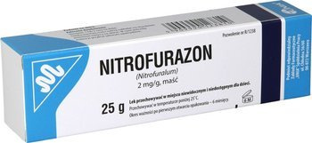 Nitrofurazon 2mg/g maść 25 g 