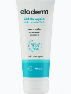 POLPHARMA Eloderm, Duschgel und Haar, 200ml
