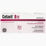 Cefavit B12, 60 tabletek do żucia